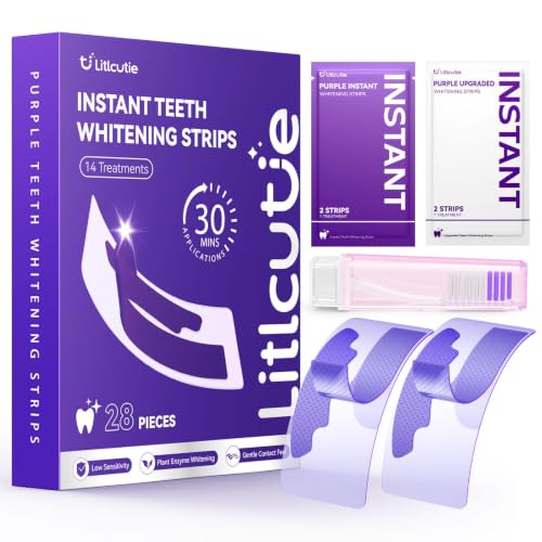 Purple Teeth Whitening Strips (14 or 28 Pack)