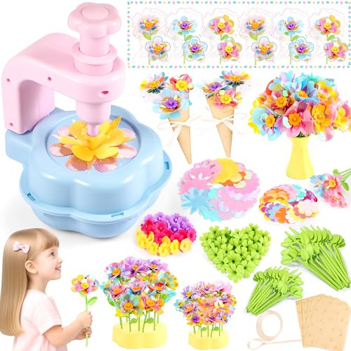 Kids Crafts Diy Flower Bouquet Kit
