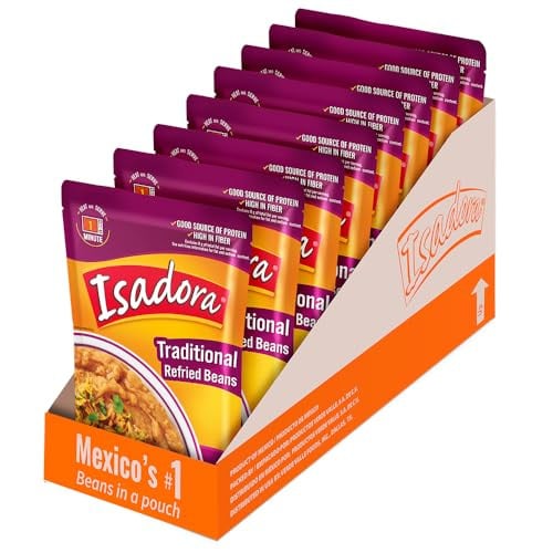 Isadora Traditional Refried Beans 8-Pack Deal