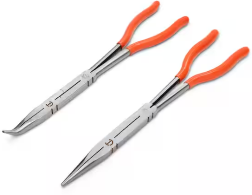 Crescent 13 in. X2 Double Compound Long Reach Long Nose Plier Set (2-Piece) Deal