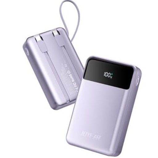 30,000mAh 22.5W Fast Charging Powerbank w/Built in Cable