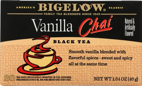 Bigelow Tea Special Blend Vanilla Chai Tea (6-Pack X 20-Count Each)
