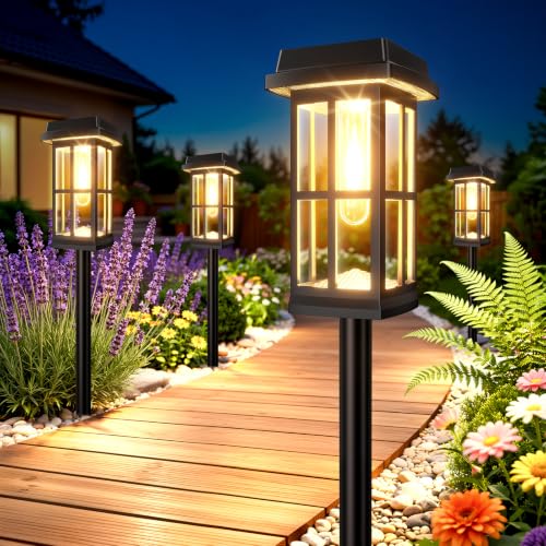 Solar Pathway Lights 12-Pack