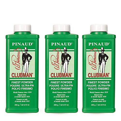 Clubman Pinaud Finest Powder 3-Pack 9-Oz