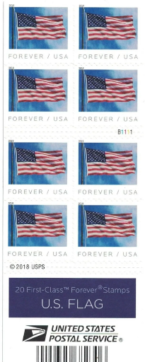 USPS Forever Stamps Book of 20