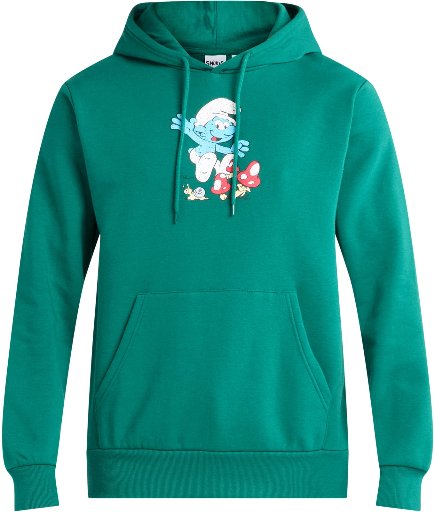 Men's Green Smurfs Hoodie (S-2XL)