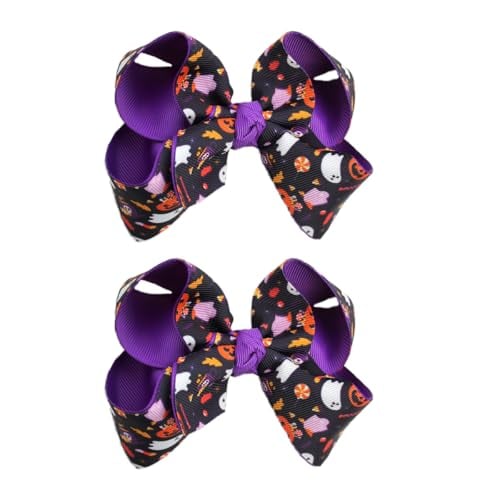 Halloween Hair Bow Clips 2-Pack Deal
