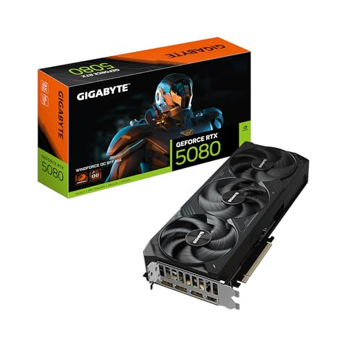 GIGABYTE RTX 5080 WINDFORCE OC SFF 16GB GDDR7 Graphics Card