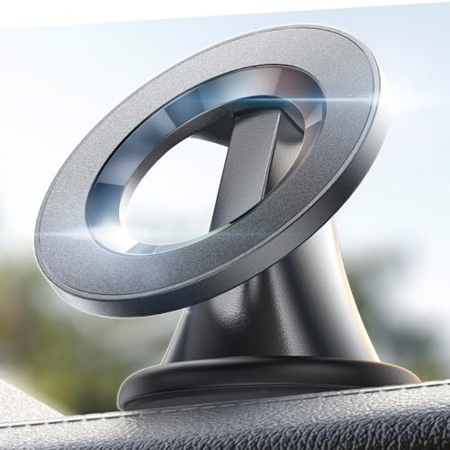 LISEN Mini 360° Rotating Magnetic Phone Holder Car Mount