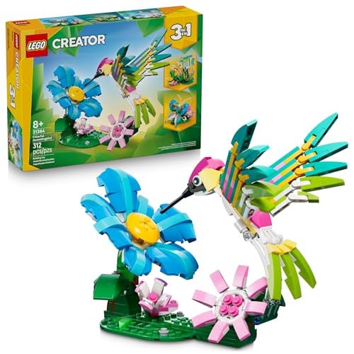 LEGO Creator 3-in-1 Colourful Hummingbird 312-Pc Deal