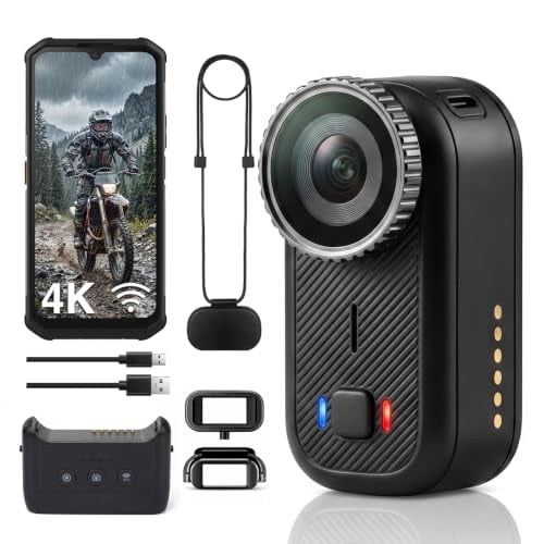 Yacdelo 4K Mini Action Camera IP68 Waterproof 64GB Deal