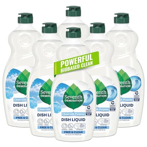 Seventh Generation Dish Liquid Soap Free & Clear 6-Pack Deal