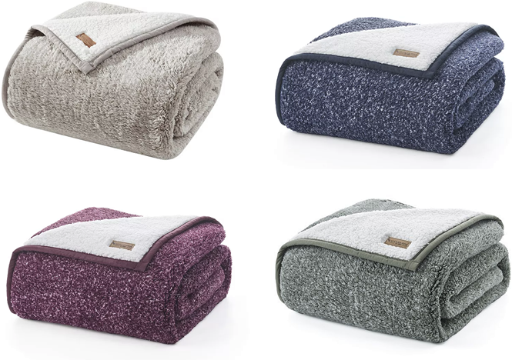 Koolaburra by UGG Wiona Melange Sherpa Throw (50" x 70")