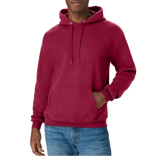 Hanes Men's EcoSmart Fleece Pullover Hooded Sweatshirt Deal