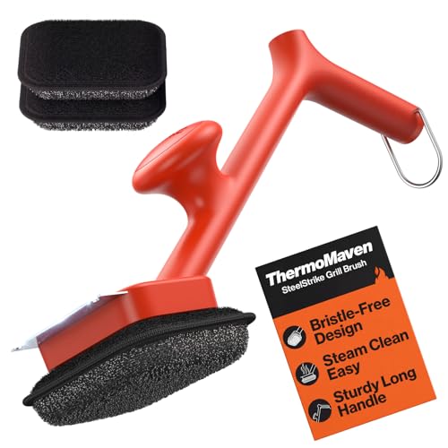 ThermoMaven Bristle-Free BBQ Grill Brush 17" Handle Deal