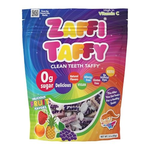 3-Oz Zollipops Zaffi Taffy Clean Teeth Taffy (Assorted Flavors)