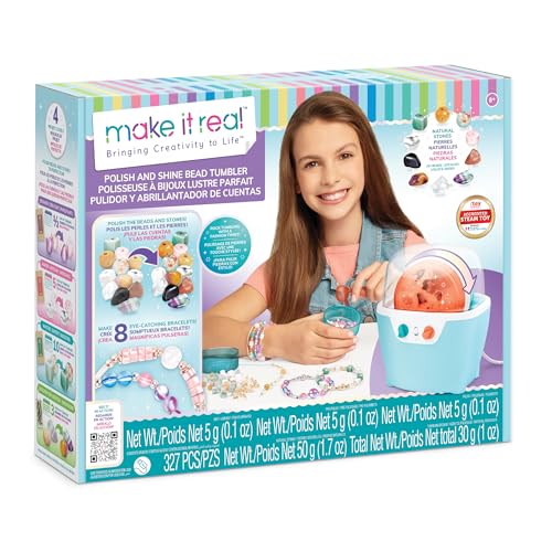Make It Real Rock Tumbler & Polish-Shine Bead Tumbler