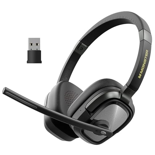 Monster VoiceLink 200 Wireless Headset with Bluetooth V5.4 and AI Noise Cancelling Mic Deal