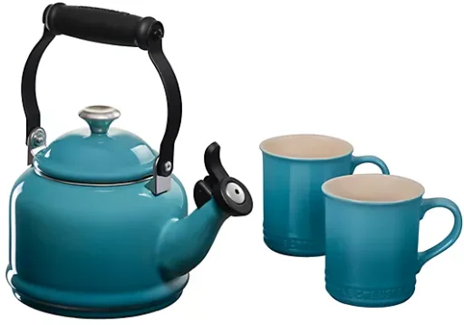 Le Creuset Demi Kettle and 2-Count Mug