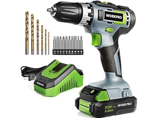 WorkPro 20V Cordless Drill/Driver Kit