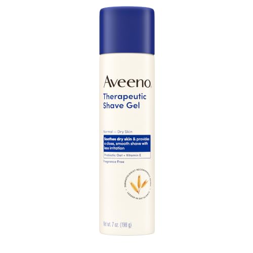 Aveeno Therapeutic Fragrance-Free Shave Gel, 7-Oz