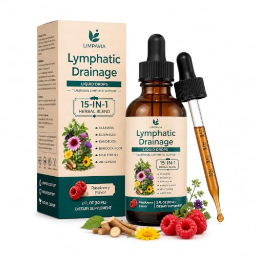 Lymphatic Drainage Drops 15-in-1 Herbal Liquid Supplement Deal