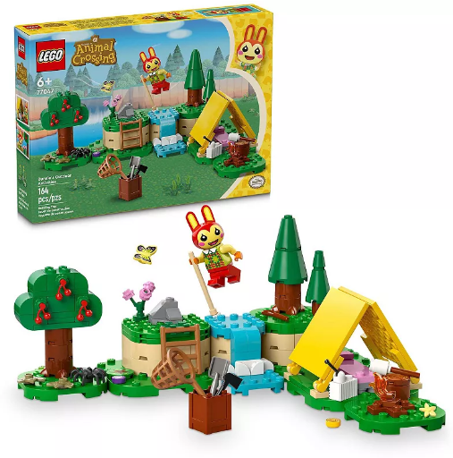 LEGO Animal Crossing Bunnie's Outdoor Activities 77047 Building Kit (164 Pieces)