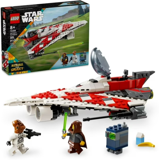 LEGO Star Wars Jedi Bob’s Starfighter Building Toy 75388