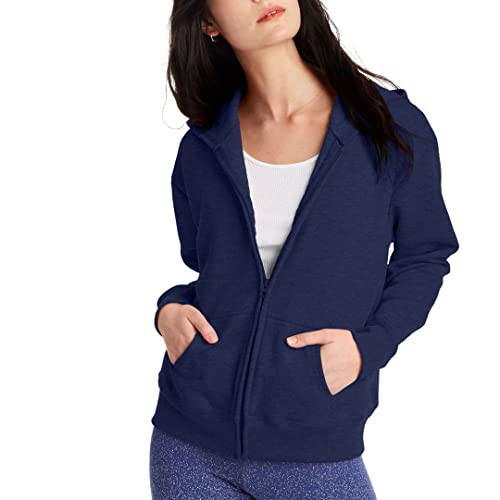 Hanes Women’s Ecosmart Full Zip Fleece Hoodie
