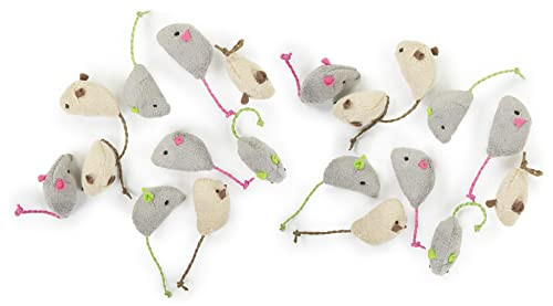 SmartyKat Skitter Critters Value Pack Catnip Cat Toys 20 Count