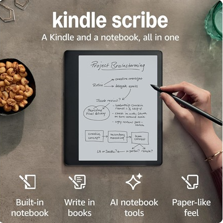 44% off Amazon Kindle Scribe 16GB with Premium Pen