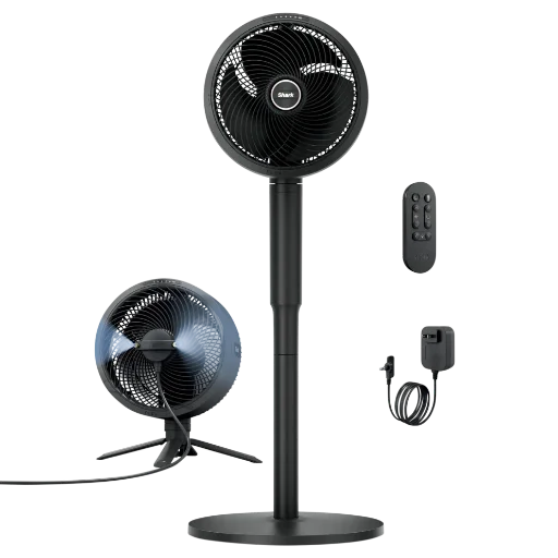 Shark FlexBreeze Fan w/Misting Attachment Black Certified Renewed Deal