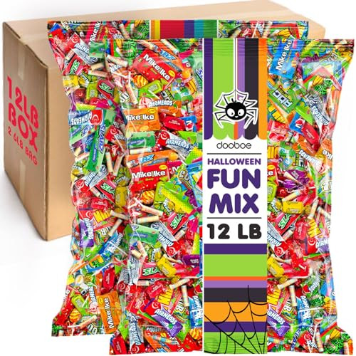 Bulk Candy Individually Wrapped Assorted, 12 Pounds