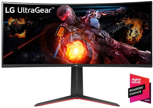 LG 34-Inch Curved UltraGear QHD 1440P 160Hz Monitor Deal