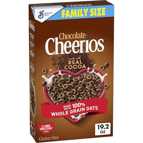 Chocolate Cheerios Family Size 19.2 Oz