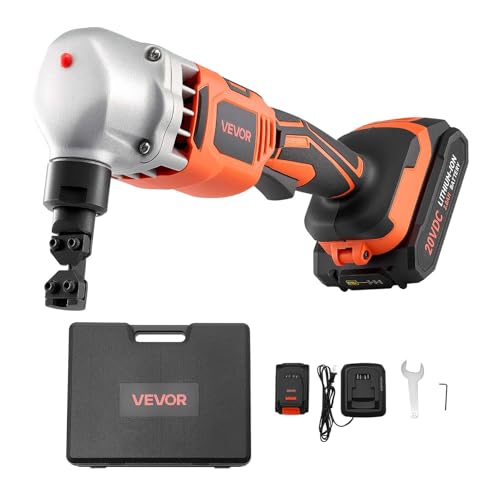 VEVOR 18V Cordless Metal Nibbler with 2Ah Battery