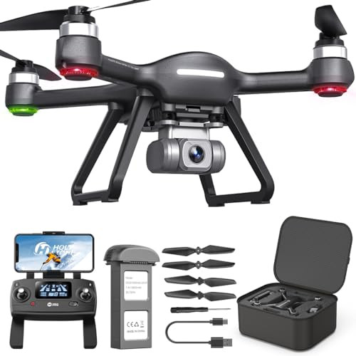 Holy Stone 4K UHD Drone w/ EIS Anti Shake 130 FOV Camera
