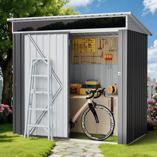 Shintenchi 6x4 FT Outdoor Storage Shed with Window Deal
