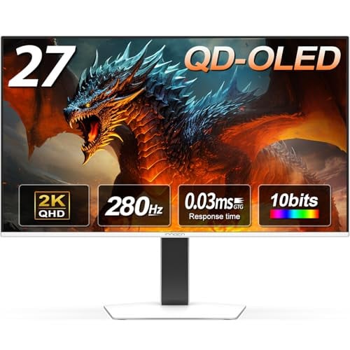 INNOCN 27" QD-OLED QHD 1440p 280Hz Gaming Monitor