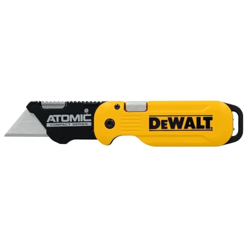 DEWALT Atomic Compact Series Push & Flip Folding Utility Knife