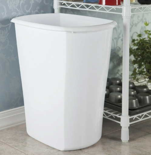 Sterilite Large Kitchen Trash Can, 10 Gallon