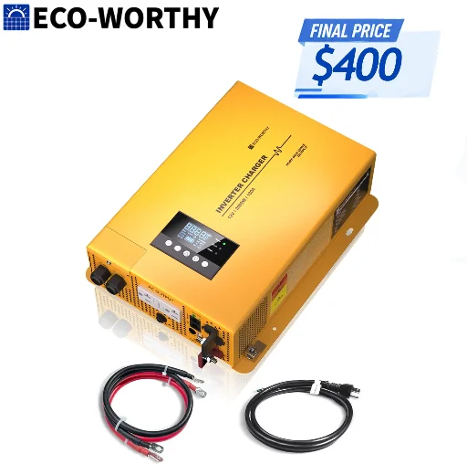 ECO-WORTHY 3000W 12V Pure Sine Wave Inverter Charger Deal