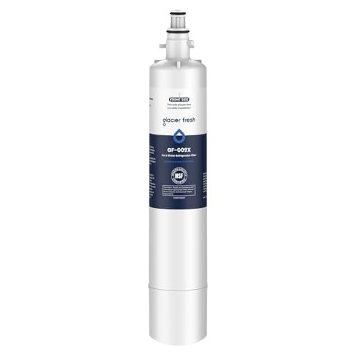 GLACIER FRESH Refrigerator Water Filter for RPWFE, RPWF (Built-in CHIP) 1-Pack Deal
