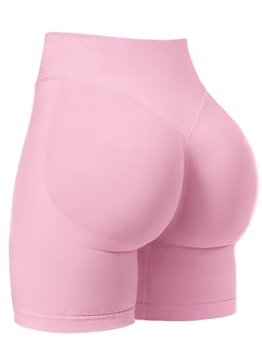 VOYJOY Workout Scrunch Lifting Seamless Shorts