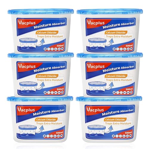 Vacplus Moisture Absorber 6-Pack 10.5-Oz (Fragrance Free) Deal
