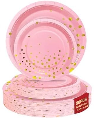 Partyware Plate Sets 50-Pack Deal