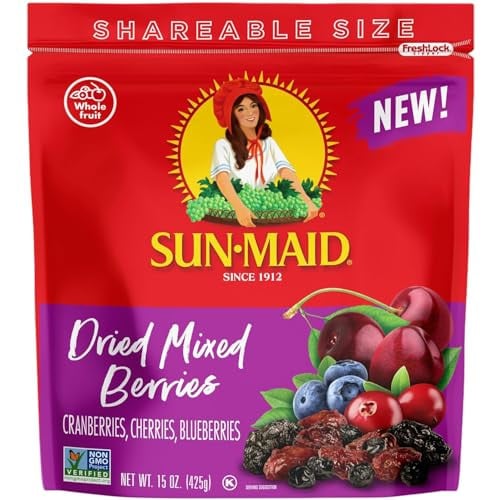 Sun-Maid Dried Mixed Berries 15-Oz Deal