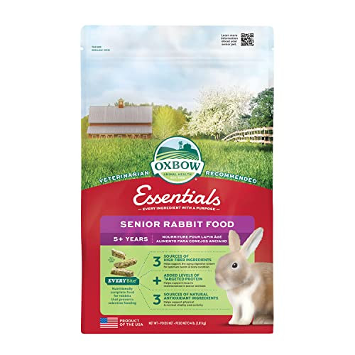 Oxbow Essentials Rabbit Food, Senior, 4lb