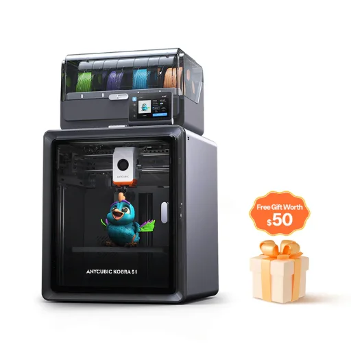 Anycubic Kobra S1 Combo Version Multi-Color 3D Printer Bundle