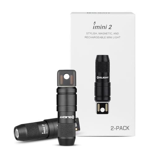 OLIGHT IMINI 2 Rechargeable EDC Keychain Flashlight 2-Pack Deal